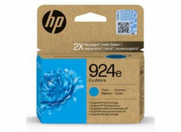 HP 924e EvoMore Cyan Original Ink Cartridge (800 pages)