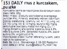 ALMO NATURE Daily Menu Kuřecí pěna 85 g