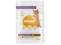 IAMS for Vitality Kitten Fresh chicken - suché krmivo pro kočky - 10kg