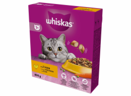 WHISKAS with delicious chicken - suché krmivo pro kočky - 800g