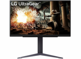 LG monitor 27GS75Q-B  IPS 27"/ 2560x1440 / 180Hz/ 300cdm / 1ms/ 1000:1/DP/HDMI/pivot/ výškově nastavitelný