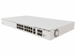 MikroTik Switch CRS320-8P-8B-4S+R, 8x GbE PoE+, 8x GbE PoE++, 4x SFP+, RouterOS, L5, Rack (PoE budget max. 1150W)