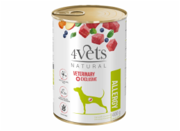 4VETS Natural Allergy Lamb Dog - mokré krmivo pro psy - 400 g