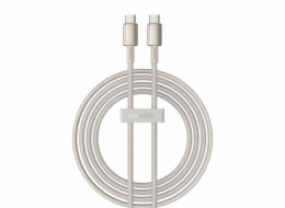 Kabel USB-C na USB-C Baseus Tungsten Gold, 100 W, 2 m (zlatý)