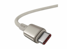 Kabel USB-C na USB-C Baseus Tungsten Gold, 100 W, 1 m (zlatý)