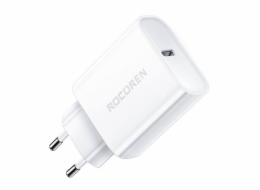 Rychlonabíječka Rocoren PD 20W USB-C (bílá)