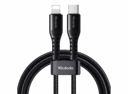 Kabel USB-C na lightning Mcdodo CA-5631, 36W, 1m (černý)