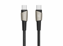 Kabel USB-C na USB-C Toocki TXCTT14- LG01-W2, 2 m, 140 W (perleťový nikl)