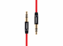 Mini jack 3,5 mm AUX kabel Remax RL-L200 2 m (červený)