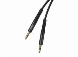 Audio kabel XO mini jack 3,5 mm AUX, 2 m (černý)