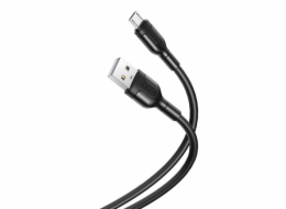 Kabel USB na Micro USB XO NB212 2,1A 1m (černý)