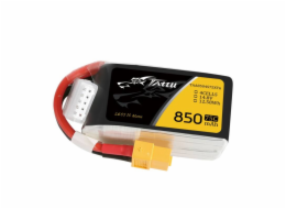 Baterie Tattu 850mAh 14,8V 75C 4S1P XT60