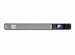 EATON UPS 5P 850iR G2 Netpack, Line-interactive, Rack 1U, 850VA/680W, výstup 4x IEC C13, USB, displej, sinus, LAN