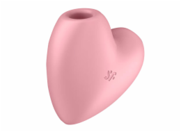 Masážní přístroj na klitoris Cutie Heart Light Red Satisfyer (růžový)