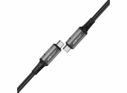 Kabel USB-C na USB-C Acefast C1-09, 48W, 1m (černo-šedý)