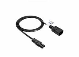 Akyga kabel prodlužovací napájecí k PC, 250V, IEC C7 / C14, 1,5m