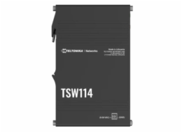 Teltonika GIGABIT DIN RAIL ETHERNET SWITCH - TSW114