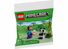 LEGO 30672 Minecraft Steve s Pandou, stavebnice