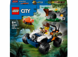 Stavebnice LEGO 60424 Průzkumník džungle City Quad Stavebnice