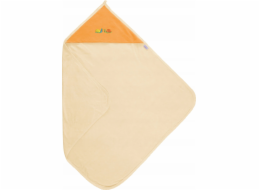 Matex BABY FROTTE PLAVKY 85X85 CM ECRU S ORANŽ.