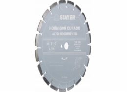 Stojan DIAMANTOVÝ DISK 350x25,4mm SEGMENTOVANÝ STANDARD HORMIGON CURADO STAYER - 100.936