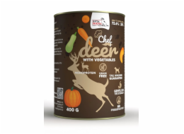 SYTA MICHA Chef Deer se zeleninou - mokré krmivo pro psy - 400g