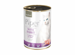 PIPER Sterilised Rabbit - mokré krmivo pro kočky - 400g