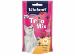 VITAKRAFT Trio Mix Poultry - pamlsek pro kočky - 60g