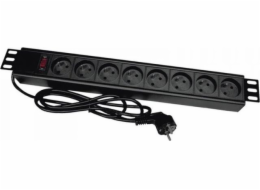 Alantec Power strip 19 8x CEE 7/5 s vypínačem (PZ081U3M)