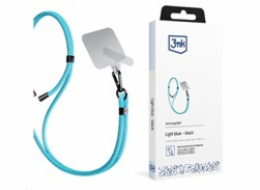 3mk EasyClip Light Blue (black)