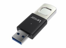 Lexar flash disk 64GB - Fingerprint F35Pro USB 3.2 (čtení/zápis: 300/150MB/s)