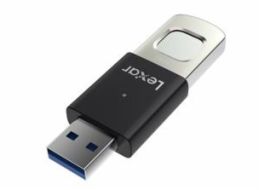 Lexar flash disk 128GB - Fingerprint F35Pro USB 3.2 (čtení/zápis: 400/300MB/s)