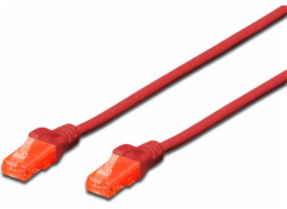 Digitus Patchcord RJ45 U/UTP CAT6 10m červený (DK-1612-100/R)