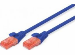 DIGITUS CAT 6 UTP patch kabel PVC AWG 26/7 délka 7m Barva modrá