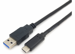 Kabel USB-A – USB-C USB 2 m černý (128344)