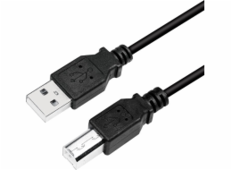 LogiLink USB-A - USB-B USB kabel 5 m černý (CU0009B)