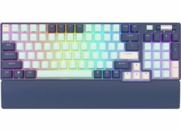 Mechanická klávesnice Royal Kludge RK96 RGB, hnědý spínač (modrý)