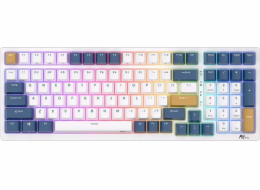 Mechanická klávesnice Royal Kludge RK98 RGB, červený spínač (modrý)