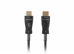 LANBERG HDMI KABEL LANBERG HDMI KABEL M/M V2.1 10M OPTICKÝ AOC ČERNÝ