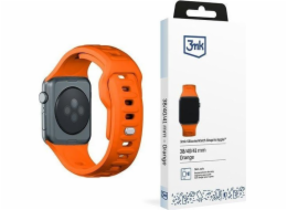 3mk Silicone Watch Strap pro Apple 38/40/41 mm Orange