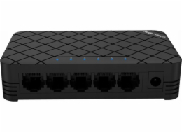 Síťový přepínač Ruijie Networks RG-ES05 Unmanaged Fast Ethernet (10/100) Black