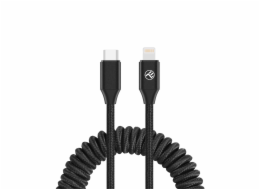 Tellur Extendable USB-C to Lightning Cable PD27W up to 1.8m Black