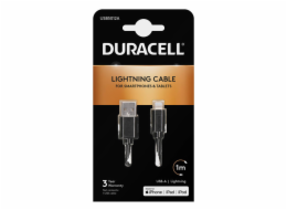 Kabel USB na Lightning Duracell 1 m (černý)