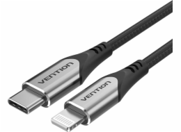 Cable USB-C 2.0 do Lightning Vention TACHF MFi 3A 1m (Gray)