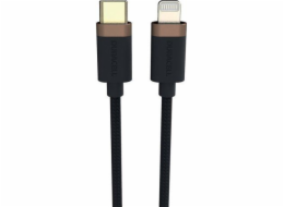 Duracell USB-C kabel pro Lightning 1m (černý)