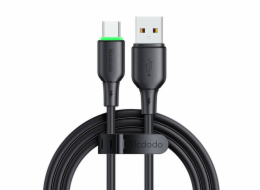 USB to USB-C Cable Mcdodo CA-4751 with LED light 1.2m (black)