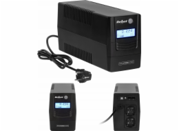 Rebel Nanopower Plus 1000 UPS | Off-line | Sinusoida| 1000VA | 600W | LCD | USB