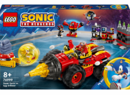 LEGO 76999 Sonic the Hedgehog Super Sonic vs. Egg Drillster, stavebnice