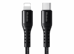 Kabel USB-C na lightning Mcdodo CA-5630, 36W, 0,2 m (černý)