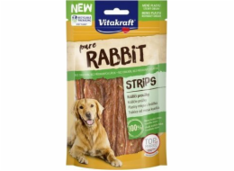 VITAKRAFT Pure Rabbit Strips - pamlsek pro psa - 80 g